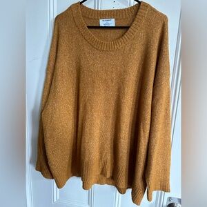 Old navy mustard yellow, tan, gold xxl sweater